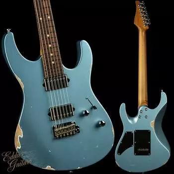 Электрогитара Suhr Eddie's Guitars Exclusive Modern Antique Roasted - Ice Blue Metallic