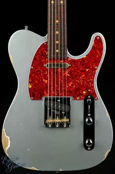 Электрогитара Suhr Eddie's Guitars Exclusive Roasted Classic T Antique - Firemist Silver