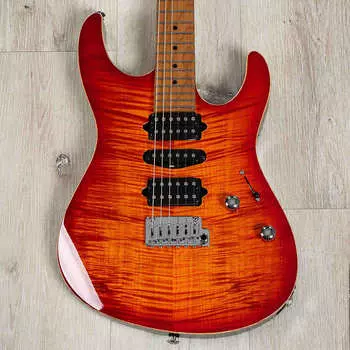 Электрогитара Suhr Modern Plus HSH Guitar, Roasted Maple Fingerboard, Fireburst