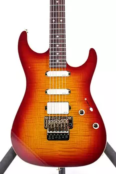 Электрогитара Suhr Standard Legacy Floyd Rose Aged Cherry Burst Electric Guitar
