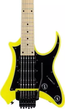 Электрогитара Traveler Guitar Vaibrant Standard V88S Electric Guitar, Electric Yellow w/ Bag