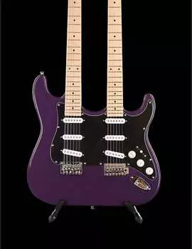 Электрогитара Unbranded Double Neck 12/6 - Purple Haze