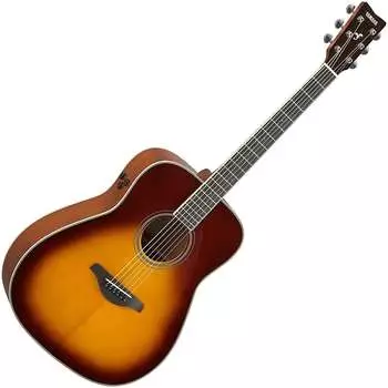 Электрогитара Yamaha FG-TA BS TransAcoustic Dreadnought — Brown Sunburst