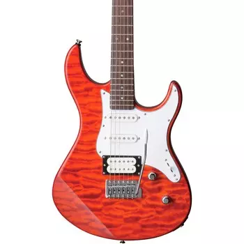 Электрогитара Yamaha PAC212V со стеганым кленовым топом карамельного цвета