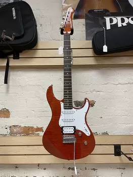 Электрогитара Yamaha PAC212VFM-TBS Pacifica HSS with Rosewood Fretboard- Caramel Flamed Maple