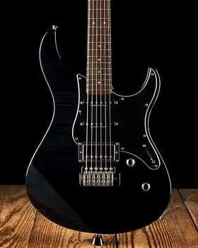 Электрогитара Yamaha PAC612VIIFM Pacifica 600 Series - Translucent Black - Free Shipping