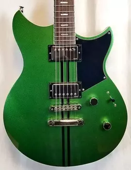Электрогитара Yamaha RSS20 Revstar Standard, 2 Alnico V Humbucking Pickups, Flash Green W/ Bag 2023