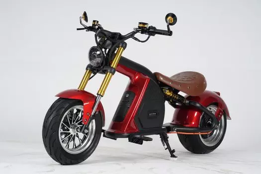 Электромотоцикл Mangosteen M8s Wholesale, красный