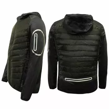 Электронная куртка с логотипом Diadora, черный