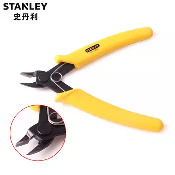 Электронные плоскогубцы Stanley 6-дюймовые прецизионные плоскогубцы для электрика, кусачки для проволоки 84-867-22