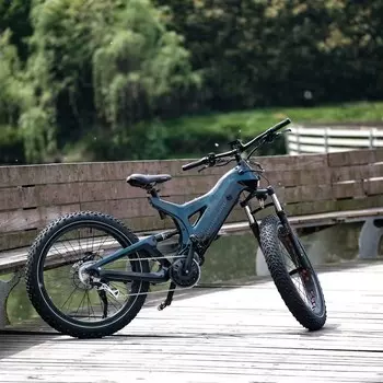 Электровелосипед Aimos AMS-MCK, темно-синий