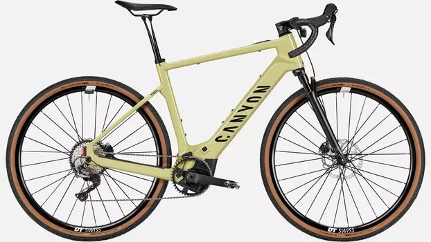 Электровелосипед Canyon Grizl:ON CF 7, зеленый