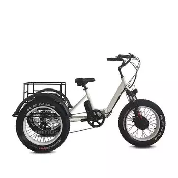 Электровелосипед трехколесный Aimos AMS-TDE-TC, белый