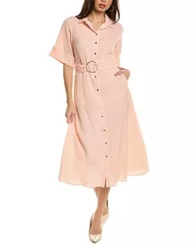 Эли Тахари Платье Eden Elie Tahari, оранжевый