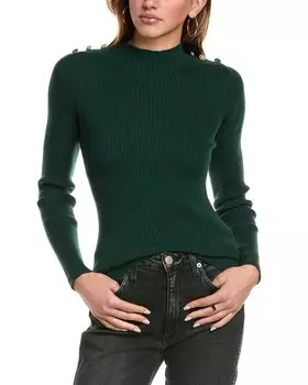 Эли Тахари Свитер Яна Elie Tahari, зеленый