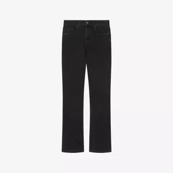 Элис прямые брюки из эластичного денима Lk Bennett, черный