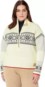 Элис Свитер Dale of Norway, цвет Off-White Black Metal Raspberry