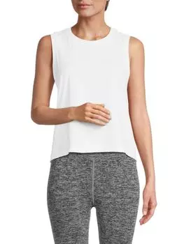 Элитная майка без рукавов Spiritual Gangster, белый