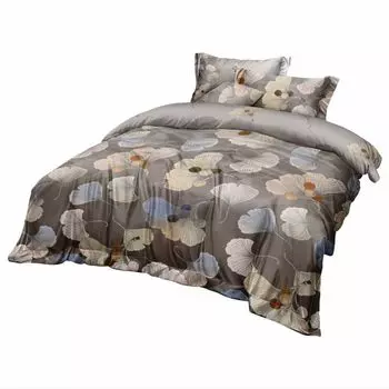 Элитное постельное белье "Soft Sheet" 220х200 бежевый Trend Home