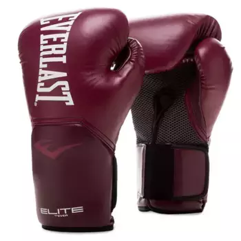 Элитные перчатки Everlast Pro Style, цвет Wine
