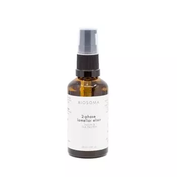 Эликсир двухфазный пластинчатый для разглаживания волос, 50 мл Biosoma