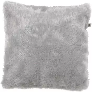 ЭЛЛИ - Чехол на подушку полиэстер светло-серый 45х45 см Dutch Decor