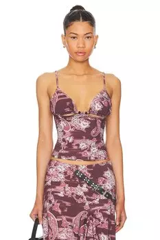 Элли топ Miaou, бордовый