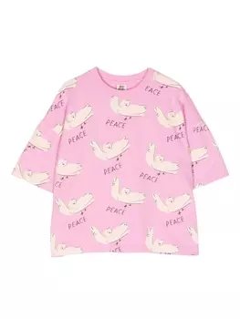 JELLYMALLOW футболка с принтом, розовый