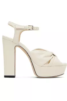 Элоиза 120 босоножки на каблуке Jimmy Choo, цвет latte