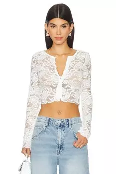 Элоуэн топ Superdown, белый