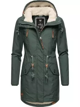 Элси зимнее пальто Ragwear, зеленый