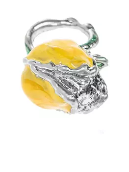 Эмалированное фруктовое кольцо Marni, желтый