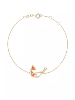 Эмалированный браслет Camaron из розового золота Aliita, золотой