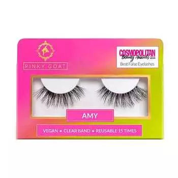 Эми Накладные Ресницы 1 шт Pinky Goat