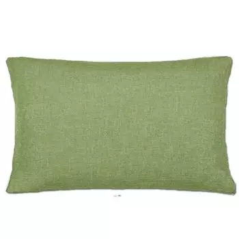 JEMIDI 2x наволочки 40 x 60 см - комплект из 2 наволочек в льняном исполнении - двойная упаковка наволочек - разные цвета, зеленый