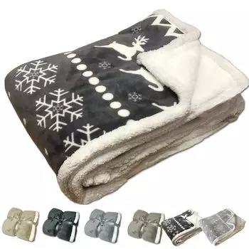 JEMIDI Пушистое теплое норвежское приятное одеяло 200см х 150см шерпа, одеяло с ворсом ягненка, имитация дивана, одеяло под кожу овчины, XL XXL, живое приятное одеяло 200см х 150см, серый