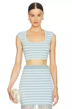 Эмиль топ Alexis, голубой