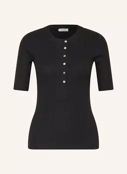 Эмили трикотажная рубашка Reiss, черный