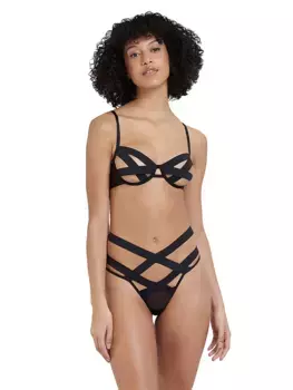 Эмилия Стринги Трусики Bluebella, черный