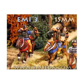Эмиши Конные лучники, Historical Miniatures - Emishi (15mm) (Baueda)