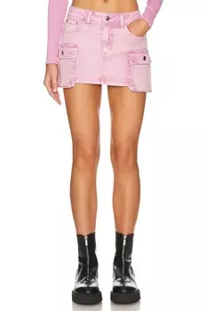 Эмма мини юбка Superdown, розовый