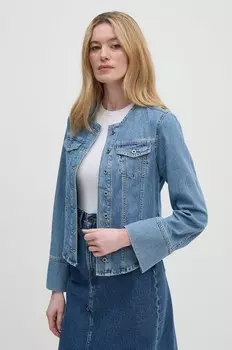 ЭММИ джинсовая рубашка Pepe Jeans, синий