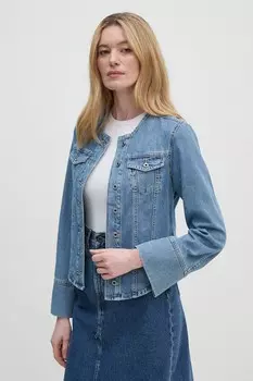 ЭММИ джинсовая рубашка Pepe Jeans, синий