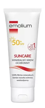 Эмолиум, Suncare, минеральный защитный крем, SPF 50+, 50 мл Emolium