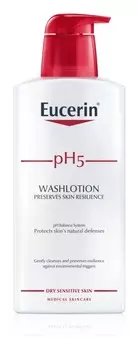Эмульсия для умывания для сухой и чувствительной кожи Eucerin pH5