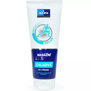Эмульсия Охлаждающая массажная эмульсия с ментолом и растительными экстрактами 210 мл Alpa