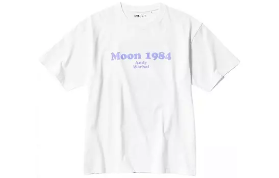 Энди Уорхол Футболка Энди Уорхола унисекс 00 Белая Uniqlo, белый