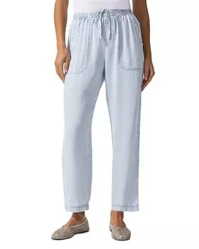 Энджи Индиго Прямые Брюки Splendid, синий