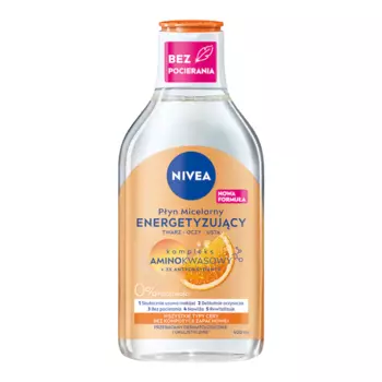 Энергетическая мицеллярная жидкость для всех типов кожи, 400 мл Nivea