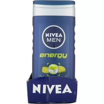 Энергетический гель для душа для мужчин 250мл, Nivea